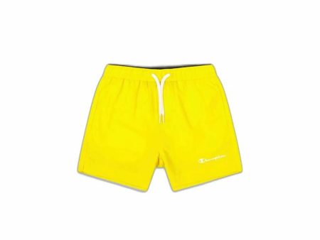 Maillot de bain enfant Champion Beachshort Jaune Discount