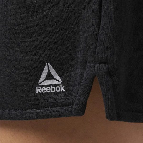 Short de Sport pour Femme Reebok Elements Simple Noir For Sale