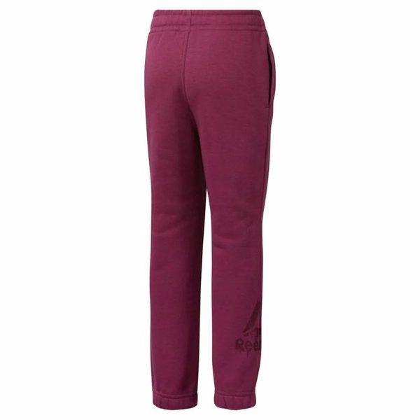 Pantalons de Survêtement pour Enfants Reebok Essentials Rouge foncé For Sale