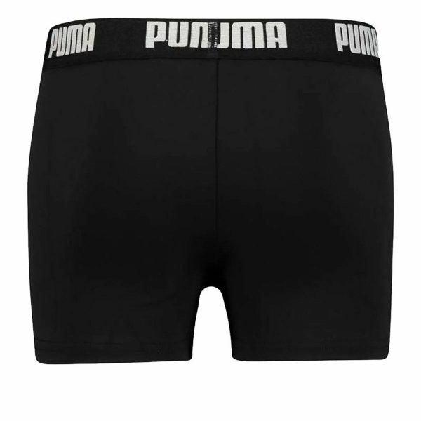 Boxer de Bain pour Enfants Puma Swim Logo Noir Online now