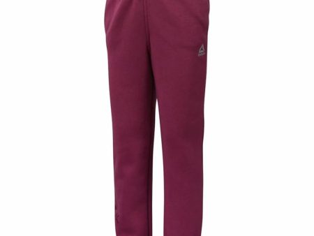 Pantalons de Survêtement pour Enfants Reebok Essentials Rouge foncé For Sale