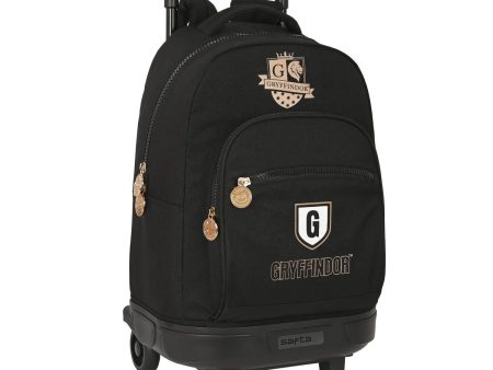 Cartable à roulettes Harry Potter Bravery 33 x 45 x 22 cm Noir Sale