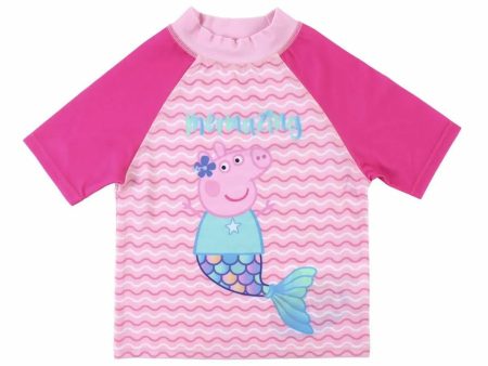 T-Shirt de Bain Peppa Pig Rose Hot on Sale