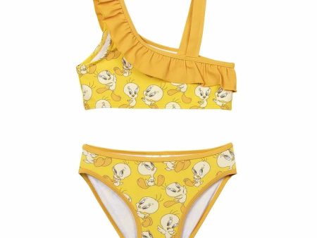 Bikini Looney Tunes Jaune For Discount