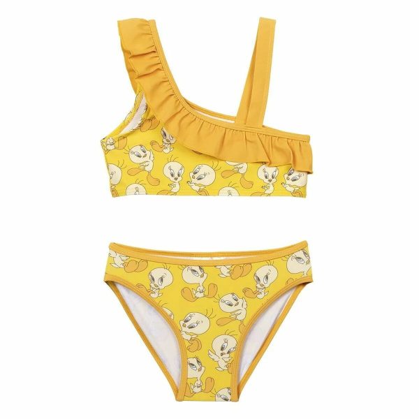 Bikini Looney Tunes Jaune For Discount