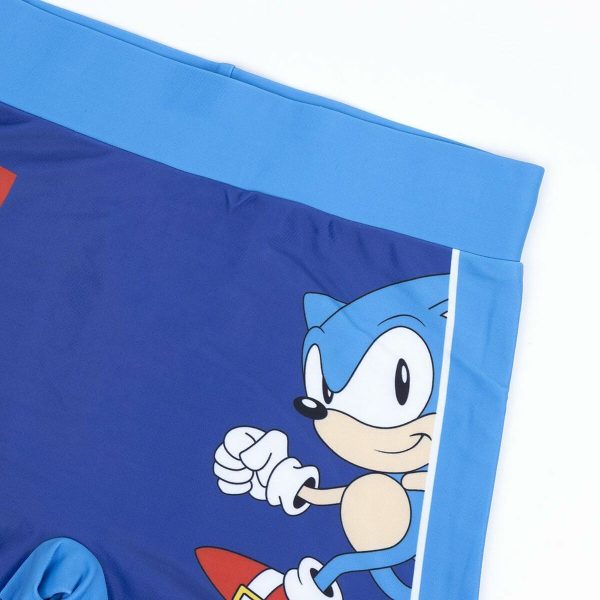 Boxer de Bain pour Enfants Sonic Bleu Online Sale