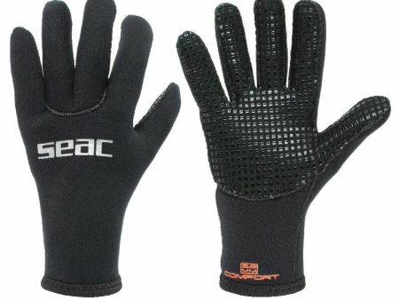 Gants de plongée Seac Seac Comfort 3 MM Noir Online Hot Sale